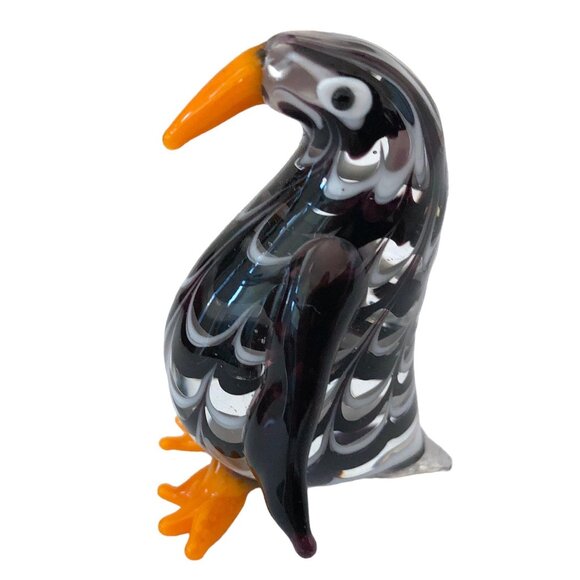 Penguin Figurine FITZ & FLOYD Glass Menagerie + Box 2003 - Picture 1 of 8